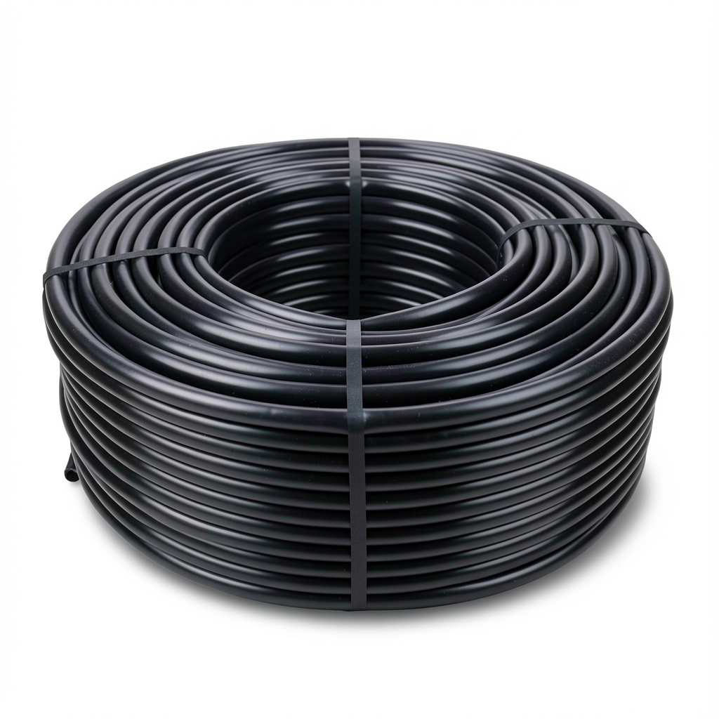 HDPE Coil Pipe Pressure 6.3 Bar PE 100, Diameter 90 mm SDR 26 Black
