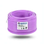 3 AWG Stranded Copper Wire PVC Insulation 105°C Purple 600V 500ft | Asharqiyah Cables Company for Industry