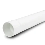 مواسير UPVC ضغط 4 بار مقاس 90 ملم سمك 2.2 ملم لون أبيض