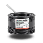 16 AWG Stranded Tinned Copper Electric Wire, PVC Insulated (105°C), Black, 600V, 2500ft | Asharqiyah Cables Company for Industry