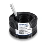 14 AWG Stranded Tinned Copper Wire PVC Insulation 105°C Black 600V 2500ft | Asharqiyah Cables Company for Industry
