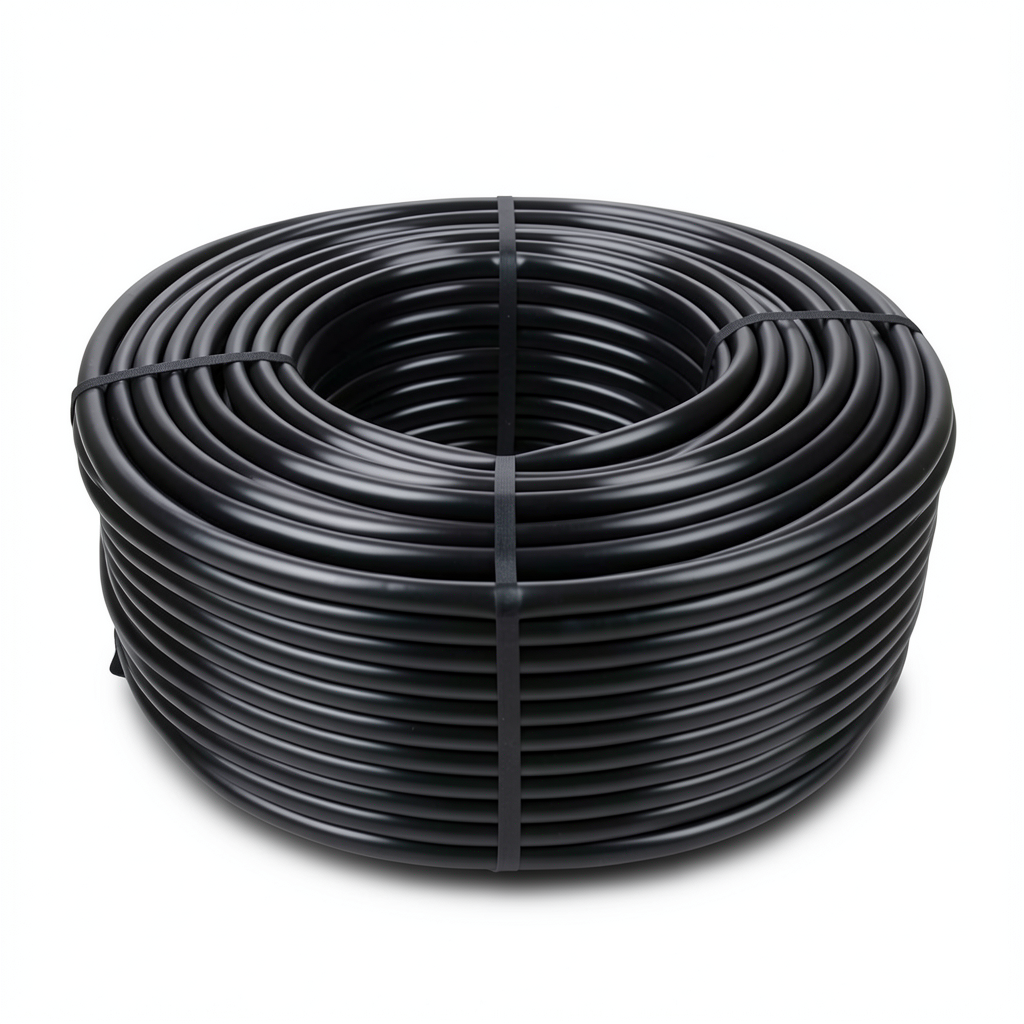 HDPE Coil Pipe Pressure 6.3 Bar PE 100, Diameter 90 mm SDR 26 Black