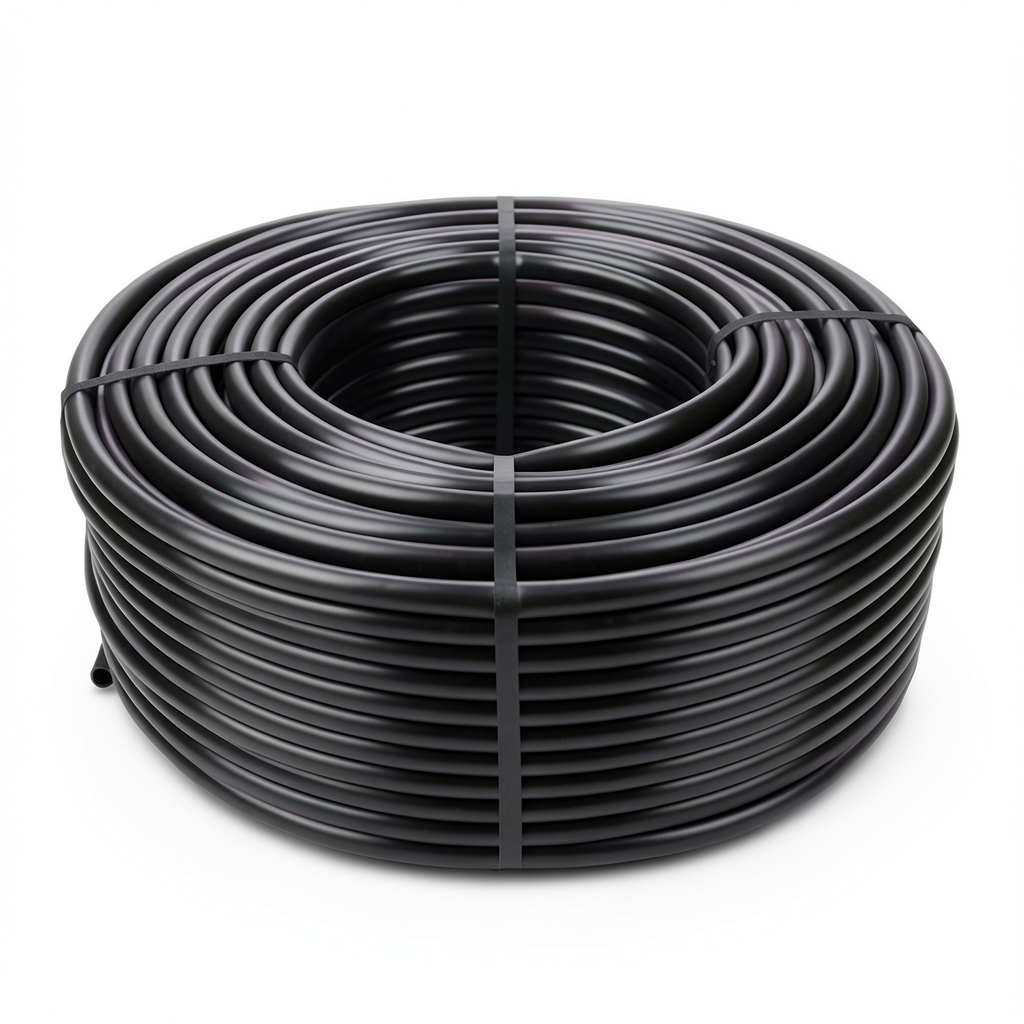 HDPE Coil Pipe Pressure 12.5 Bar PE 100, Ø63 mm Thickness 4.7 mm Black
