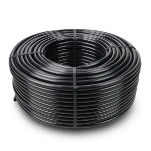 High Density Polyethylene Coil Pipe Nominal Pressure 12.5 Bar PE 100, 110 mm SDR 33 Black