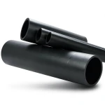 أنابيب بلاستيك HDPE ضغط اسمي 6.3 بار PE 100 قطر خارجي 500 ملم سمك 19.1 ملم لون أسود