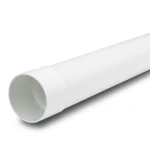 انابيب UPVC كلاس 1 مقاس 160 ملم سماكة 2.2 ملم لون أبيض