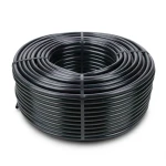 HDPE Plastic Coil Pipe Pressure 6.3 Bar PE 100 Size 110 mm SDR 26 Black