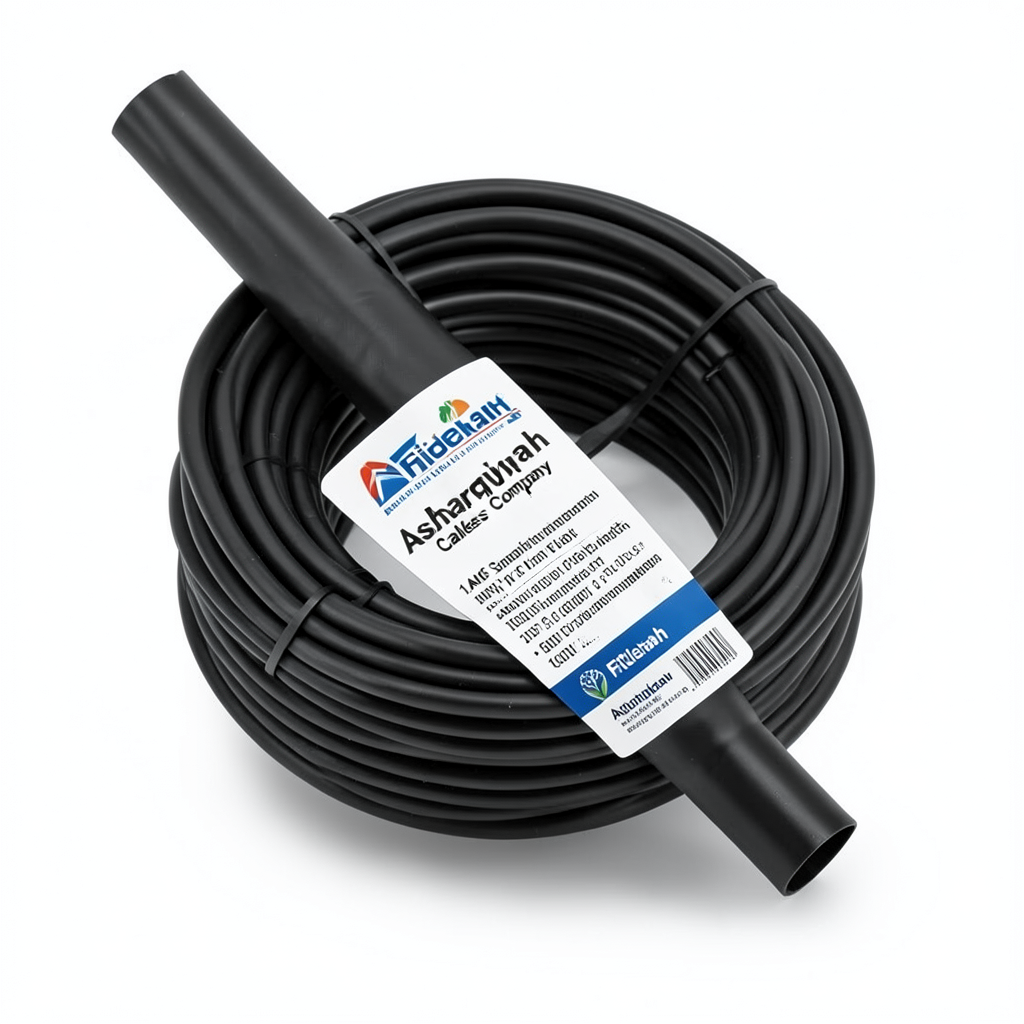 1 AWG Stranded Tinned Copper Electric Wire PVC Insulation 105°C Black 600V 500ft | Asharqiyah Cables Company for Industry