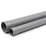 مواسير UPVC كلاس 4 ضغط 10 بار مقاس 140 ملم سماكة 7.2 ملم لون رمادي