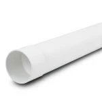 مواسير UPVC ضغط 4 بار مقاس 160 مم سمك 3.8 مم لون أبيض
