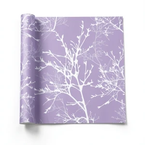 Wallpaper Collection Allure Purple with White, 5 m², Product Code 5709-16 | Erismann