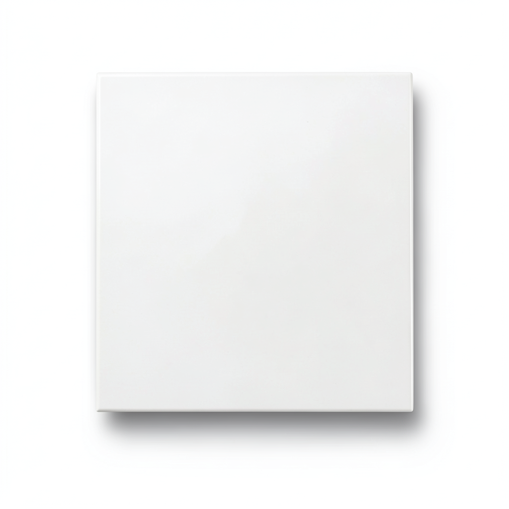 Porcelain Floor Tiles Thickness 9 mm, Size 30x30 cm, White Color, Universe Model
