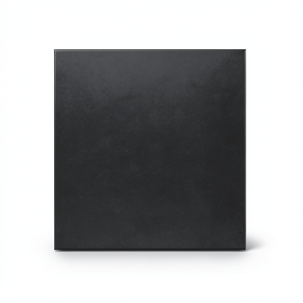 Porcelain Floor Tiles 9 mm Height 30x30 cm Black, Universe Model