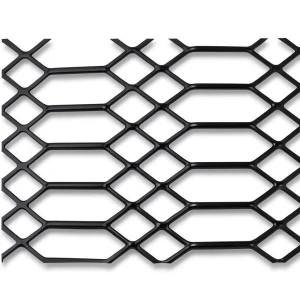 Hot Rolled Flattened Expanded Metal 2.7 mm Thickness, 2.44×4 m, Jawhara Design