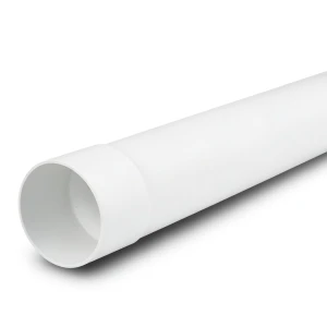 مواسير UPVC كلاس 1 مقاس 125 mm سمك 2.2 mm لون أبيض