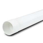 انابيب UPVC كلاس 1 مقاس 160 ملم سماكة 2.2 ملم لون أبيض