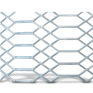 Hot Rolled Expanded Metal Jawhara Design 2.8 mm Thickness 2.44×1 m