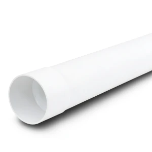 مواسير UPVC كلاس 1 مقاس 225 ملم سمك 2.2 مم لون أبيض