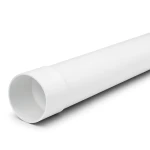مواسير UPVC ضغط 4 بار مقاس 90 ملم سمك 2.2 ملم لون أبيض