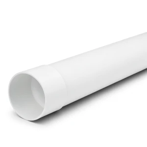 مواسير UPVC ضغط 4 بار مقاس 90 ملم سمك 2.2 ملم لون أبيض