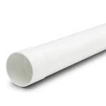 أنابيب بلاستيك UPVC ضغط 4 بار مقاس 110 مم سماكة 2.7 مم لون أبيض