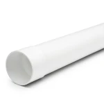 أنابيب UPVC ضغط 4 بار مقاس 225 مم سماكة 5.1 مم لون أبيض