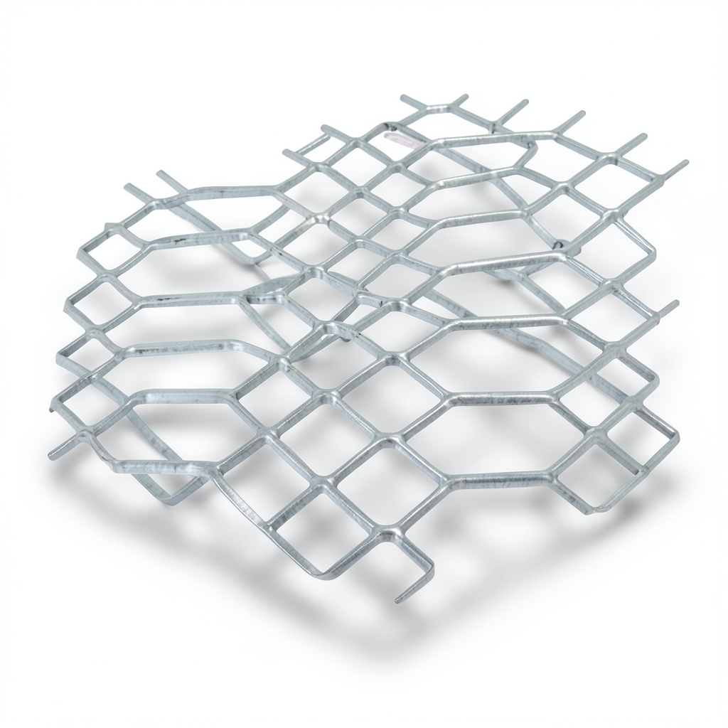 Hot Rolled Expanded Metal Mesh 2.8 mm Thickness, Size 2.44×7 m, Jawhara Design
