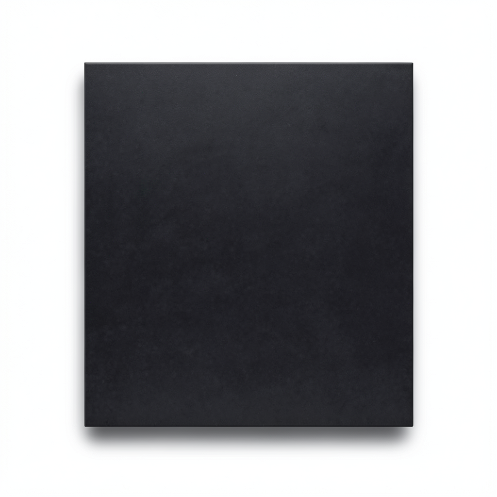 Porcelain Floor Tiles Height 10 mm, Size 45x45 cm, Black Color, Universe Model