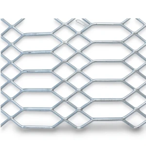 Hot Rolled Expanded Metal Jawhara Shape Wire Diameter 3 mm Size 2.44×6 m