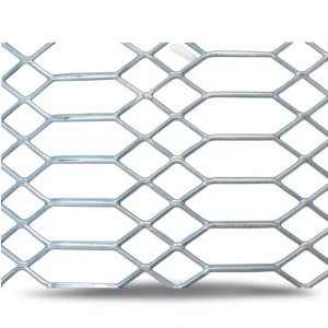 Hot Rolled Expanded Metal Mesh 3 mm Thickness, 2.44 M Width, 7 M Length, Jawhara Design