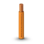 كابل نحاس THHN/THWN معزول PVC 105° قطر 3.8 مم 600 فولت طول 2500 قدم برتقالي | شركة الفنار
