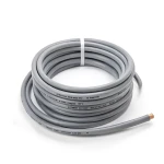كابل نحاس THHN/THWN معزول PVC 105° قطر 2.7 مم 600 فولت طول 2500 قدم رمادي | شركة الفنار