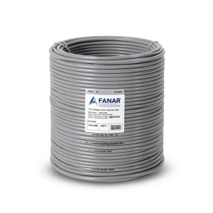 كابل نحاس THHN/THWN معزول PVC 105° قطر 3.4 مم 600 فولت 2500 قدم رمادي | شركة الفنار
