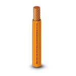 كابل نحاس THHN/THWN معزول PVC 105° قطر 3.4 مم 600 فولت طول 2500 قدم برتقالي | شركة الفنار Alfanar