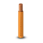 كابل نحاس THHN/THWN معزول PVC 105° قطر 3.8 مم 600 فولت طول 2500 قدم برتقالي | شركة الفنار