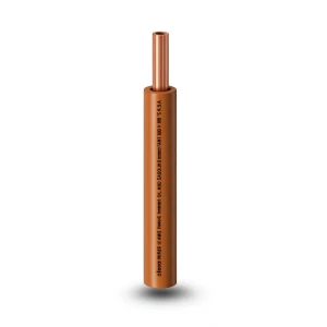 كابل نحاس THHN/THWN عزل PVC 105°C مقاس 3.31 مم² قطر 3.4 مم 600 فولت طول 300 قدم بني | شركة الفنار