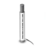 كابل نحاس THHN/THWN معزول PVC 105° قطر 3.4 مم 600 فولت 2500 قدم رمادي | شركة الفنار