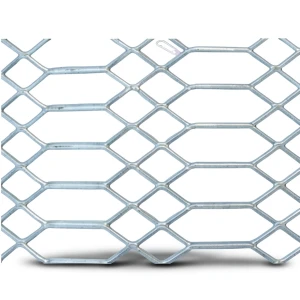 Hot Rolled Expanded Metal Jawhara Shape Wire Diameter 2.8 mm Width 2.44 M Length 6 M