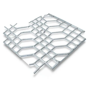 Hot Rolled Expanded Metal 3 mm Thickness, 2.44 M Width, 1 M Length, Jawhara Design
