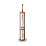 كابل نحاس THHN/THWN معزول PVC 105° قطر 3.4 مم 600 فولت طول 500 قدم بني | شركة الفنار