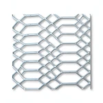 سلك شبك معدني ممدد مدرفل على الساخن سمك 3 مم، مقاس 2.44×4 متر، تصميم جوهرة