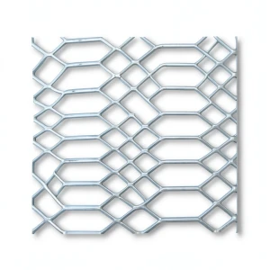 Hot Rolled Expanded Metal Sheet Flattened 3 mm Thickness, 2.44×4 m, Jawhara Design