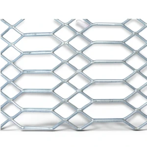 Hot Rolled Flattened Expanded Metal 3 mm Thickness, 2.44 M Width, 5 M Length, Jawhara Form