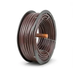 كابل نحاس THHN/THWN عزل PVC 105°C مقاس 5.26 مم² قطر 4.2 مم 600 فولت طول 250 قدم بني | شركة الفنار