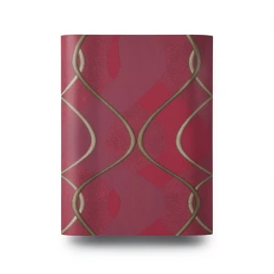 Decorative Wall Paper Venice Set 5 m² Red with Brown, Germany | YT-60916807