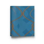 Decorative Wall Paper Venice Collection 5 m² Blue with Brown, Code 18-5770 |