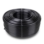 High Density Polyethylene Coil Pipe Nominal Pressure 12.5 Bar PE 100, 110 mm SDR 33 Black