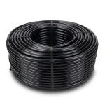 HDPE Coil Pipe Pressure 12.5 Bar PE 100, Outside Diameter 125 mm SDR 33, Black