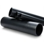 HDPE Plastic Pipe Nominal Pressure 6.3 Bar PE 100 OD 500 mm Thickness 19.1 mm Black