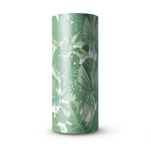 Leaf-patterned Wall Covering Length 1.005 cm Width 53 cm Green Color
